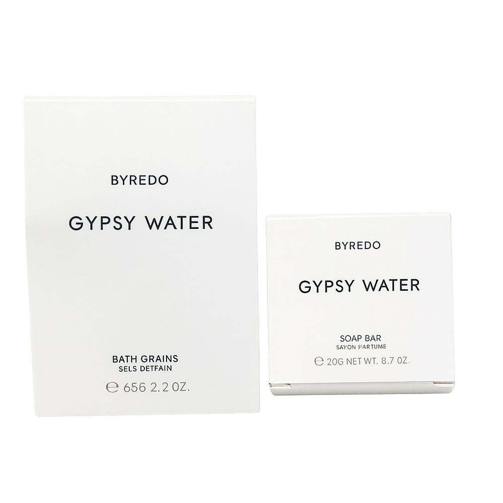 Byredo (5) Gypsy Water Bath Grains in White Packaging